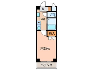 アビタシオン瑞穂の物件間取画像